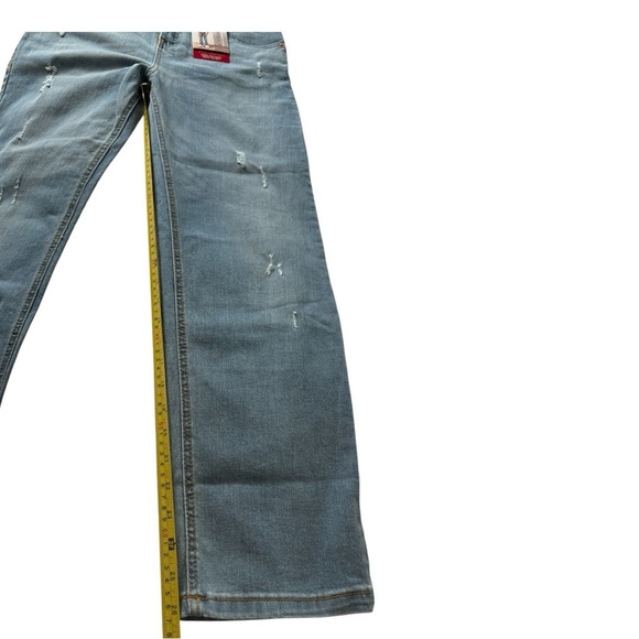 Levi's Light Blue Straight Jeans 12 Husky - Picture 5 of 12